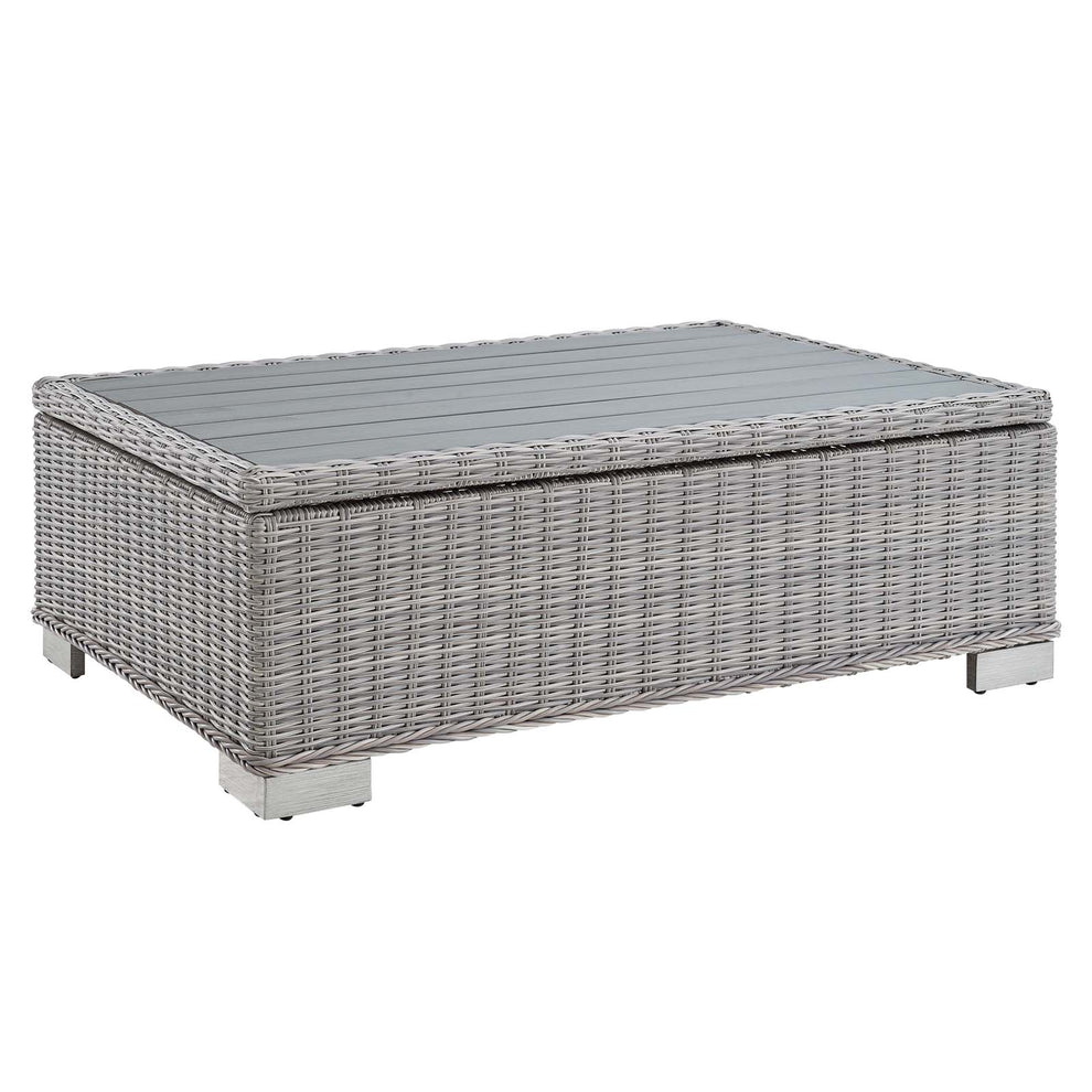 Modway Conway Outdoor Patio Wicker Rattan 6-Piece Sectional Sofa Furniture Set - EEI-5094 | Outdoor Sofas, Loveseats & Sectionals | Modishstore - 20