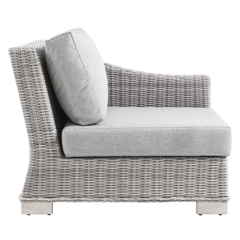 Modway Conway Outdoor Patio Wicker Rattan 6-Piece Sectional Sofa Furniture Set - EEI-5094 | Outdoor Sofas, Loveseats & Sectionals | Modishstore - 17