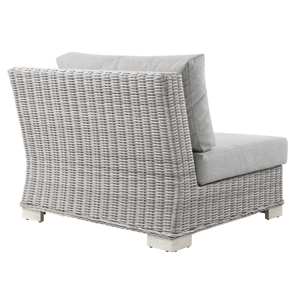 Modway Conway Outdoor Patio Wicker Rattan 6-Piece Sectional Sofa Furniture Set - EEI-5094 | Outdoor Sofas, Loveseats & Sectionals | Modishstore - 16