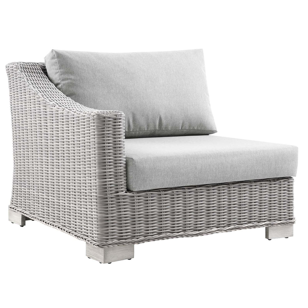Modway Conway Outdoor Patio Wicker Rattan 6-Piece Sectional Sofa Furniture Set - EEI-5094 | Outdoor Sofas, Loveseats & Sectionals | Modishstore - 15
