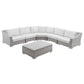 Modway Conway Outdoor Patio Wicker Rattan 6-Piece Sectional Sofa Furniture Set | Outdoor Sofas, Loveseats & Sectionals | Modishstore-7