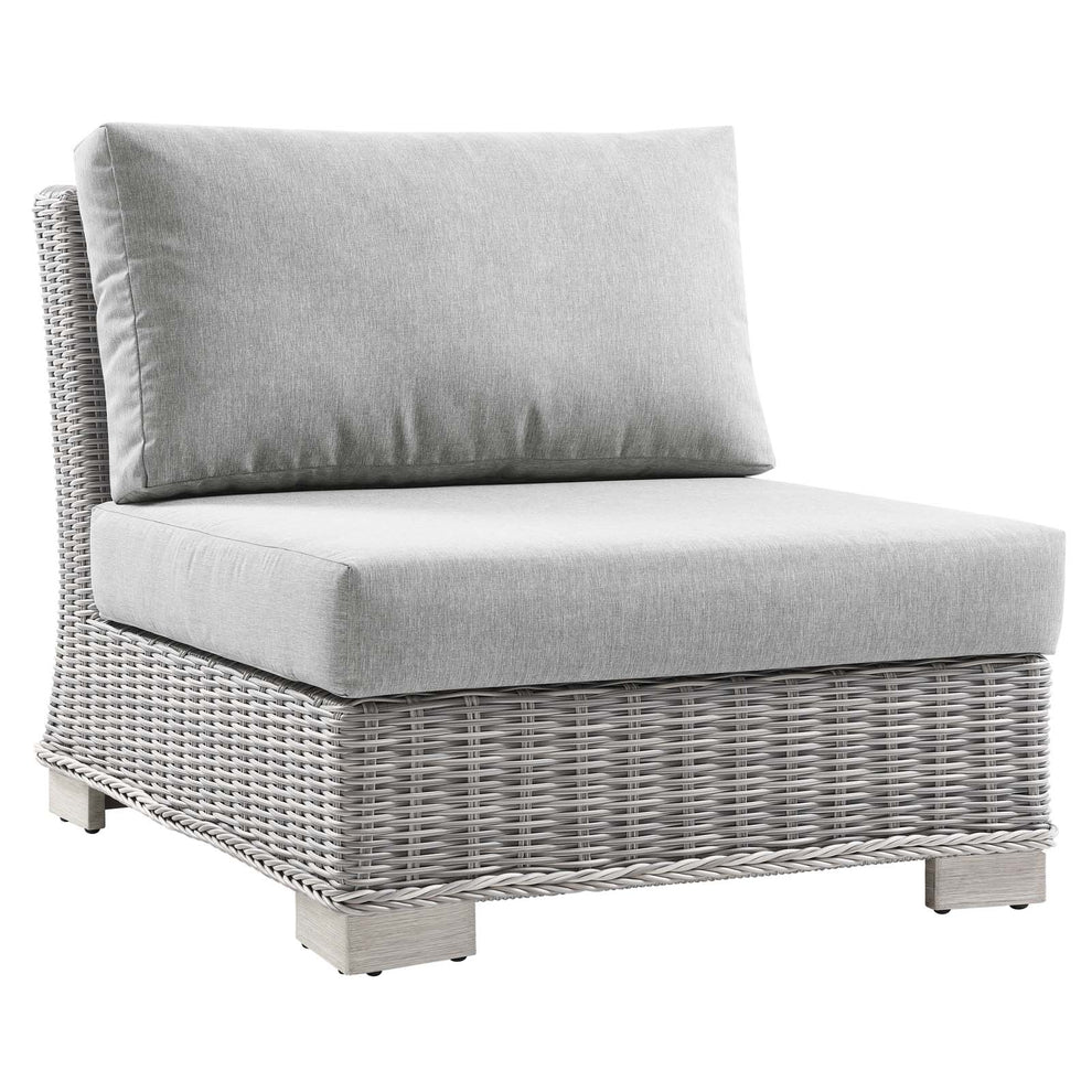 Modway Conway Outdoor Patio Wicker Rattan 6-Piece Sectional Sofa Furniture Set - EEI-5099 | Outdoor Sofas, Loveseats & Sectionals | Modishstore - 2