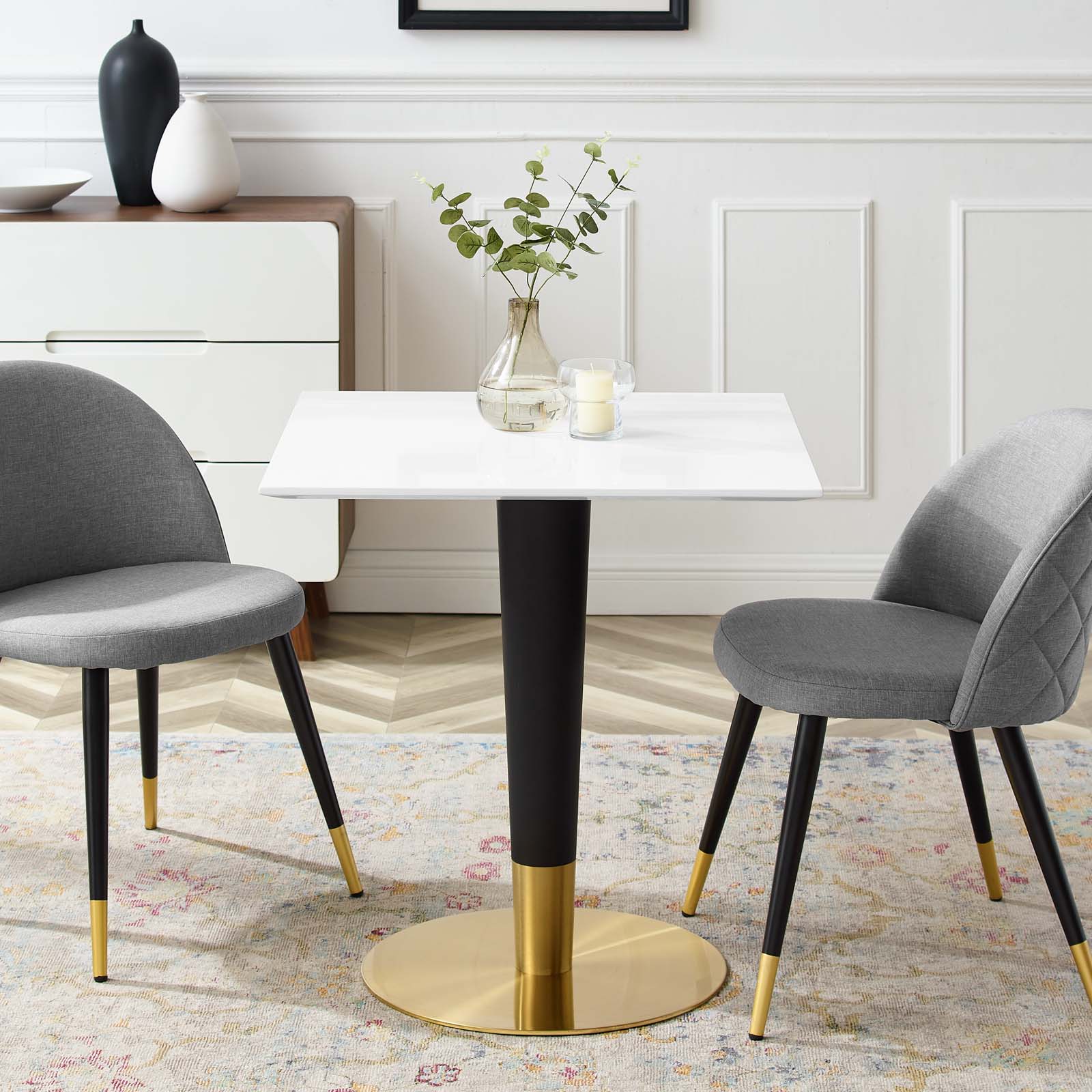 Zinque 28" Square Dining Table By Modway - EEI-5119 | Dining Tables | Modishstore - 1