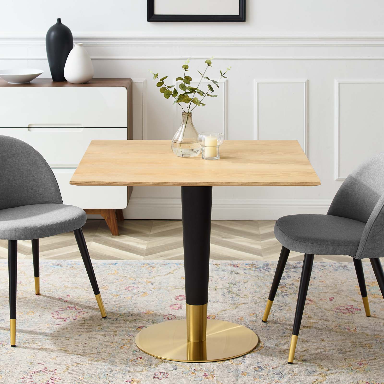 Zinque 36" Square Dining Table By Modway - EEI-5128 | Dining Tables | Modishstore - 1