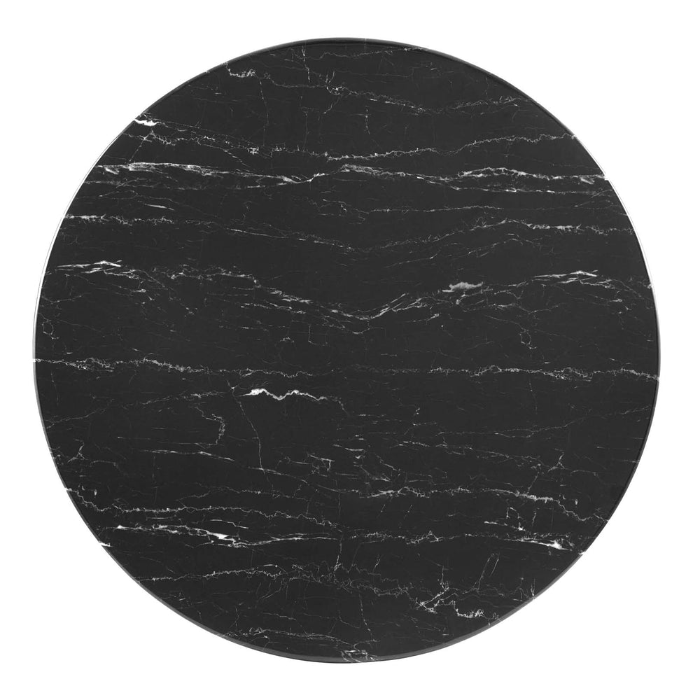 Modway Zinque 28" Artificial Marble Dining Table - EEI-5131 | Dining Tables | Modishstore - 2