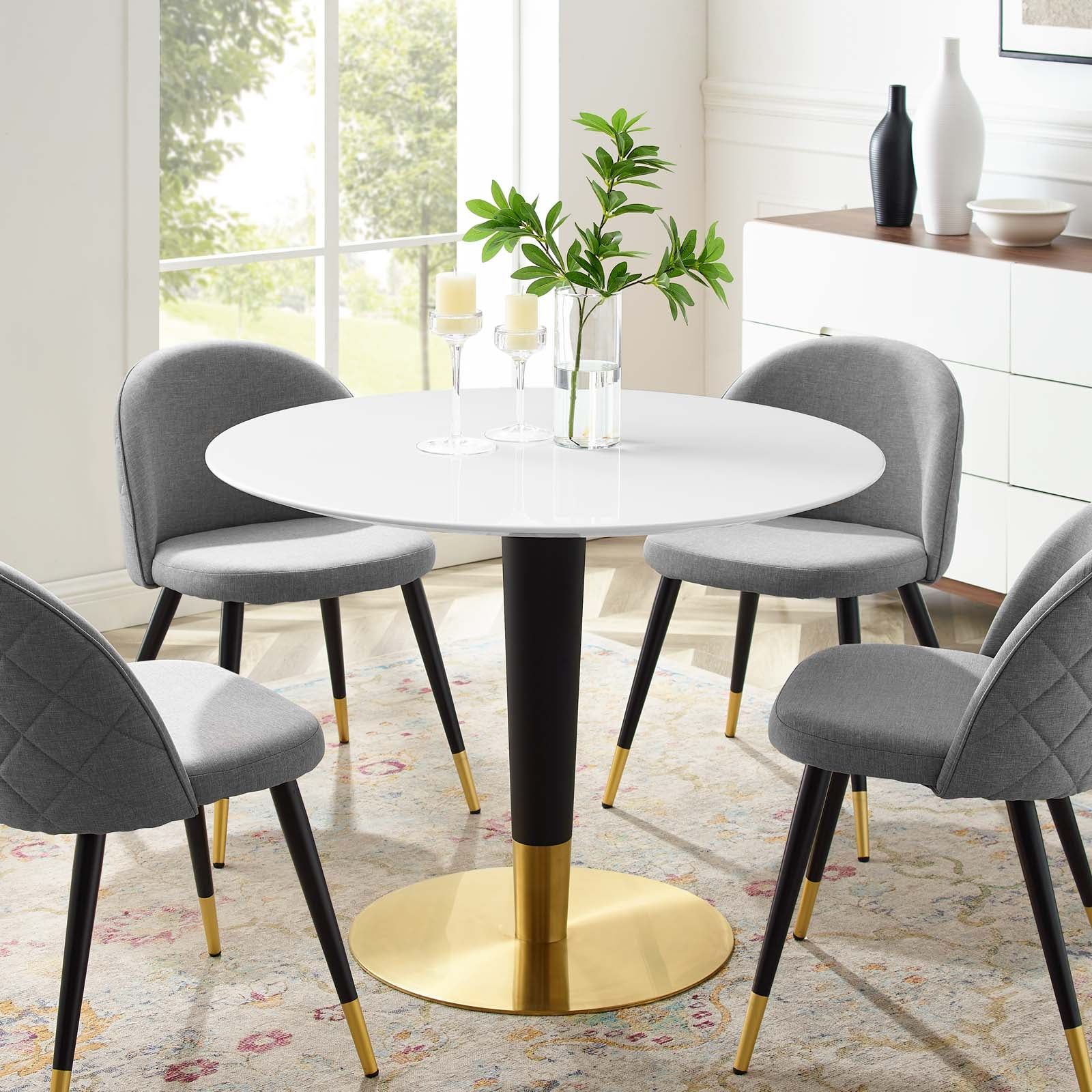 Zinque 40" Dining Table By Modway - EEI-5135 | Dining Tables | Modishstore - 1