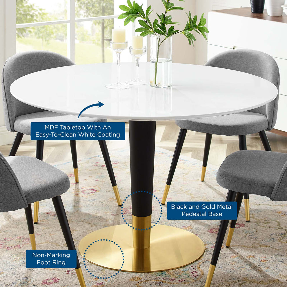 Zinque 47" Dining Table By Modway - EEI-5136 | Dining Tables | Modishstore - 5