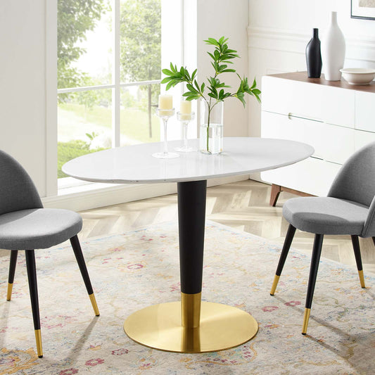 Zinque 48" Oval Dining Table By Modway | Dining Tables | Modishstore