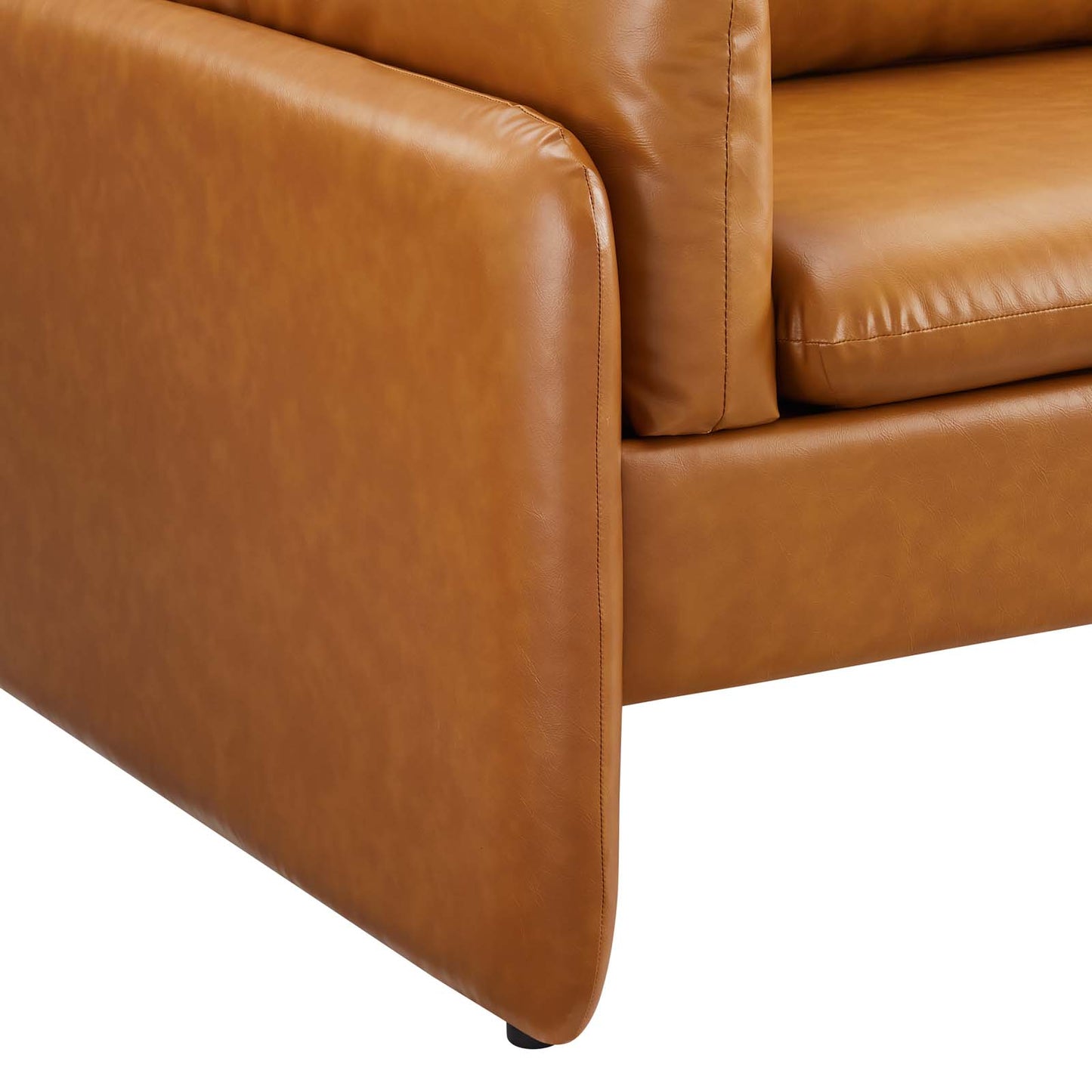 Modway Indicate Vegan Leather Sofa - EEI-5151 | Sofas | Modishstore - 3