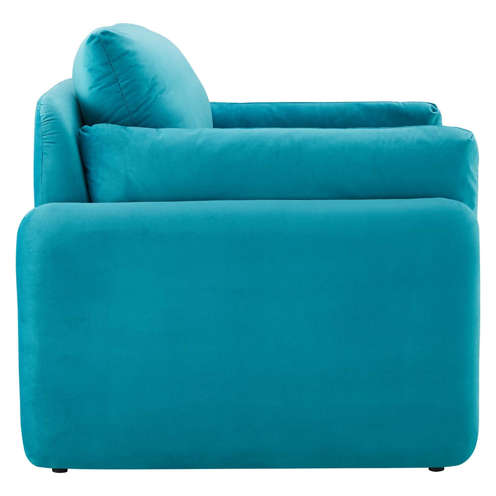 Modway Indicate Performance Velvet Armchair - EEI-5152 | Armchairs | Modishstore - 3