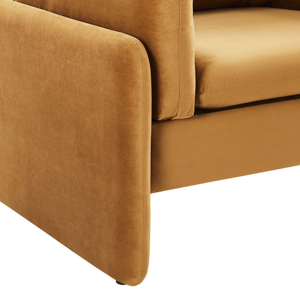 Modway Indicate Performance Velvet Armchair - EEI-5152 | Armchairs | Modishstore - 8