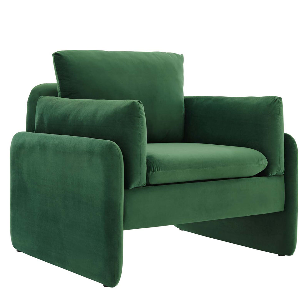 Modway Indicate Performance Velvet Armchair - EEI-5152 | Armchairs | Modishstore - 13