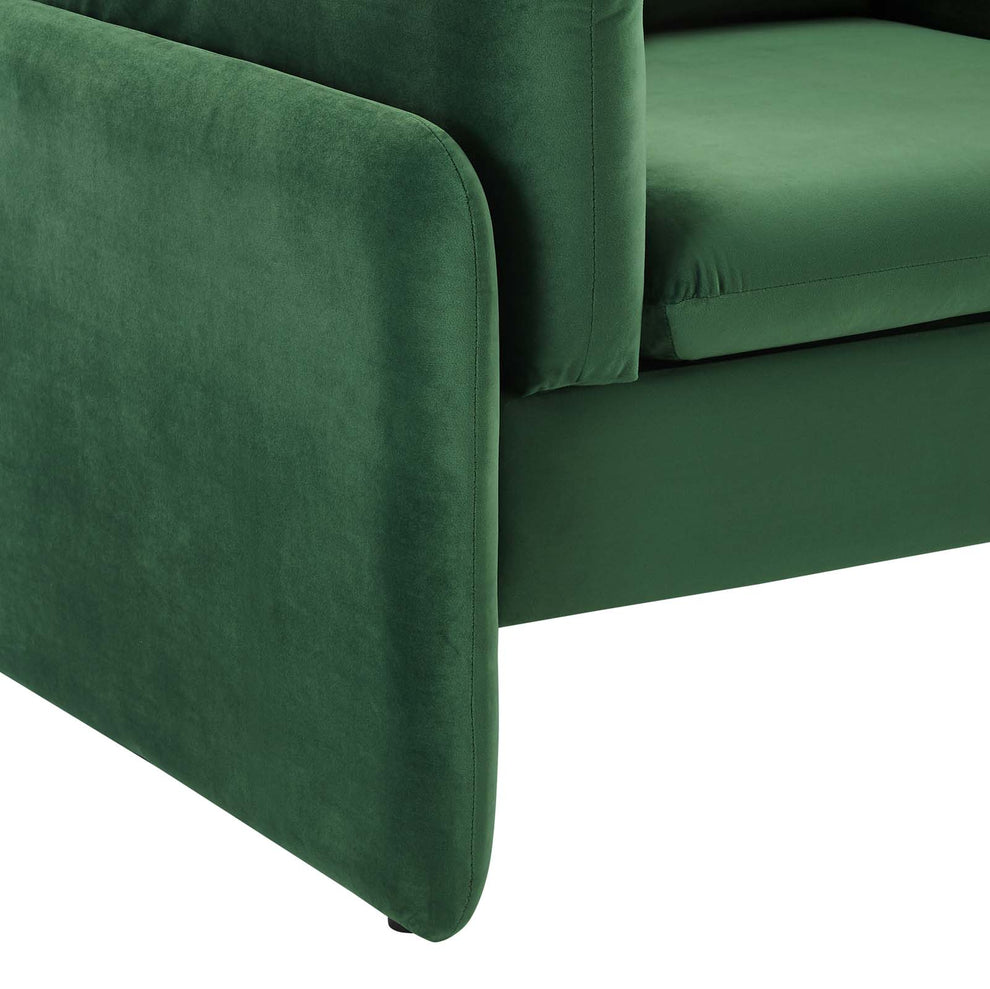 Modway Indicate Performance Velvet Armchair - EEI-5152 | Armchairs | Modishstore - 14