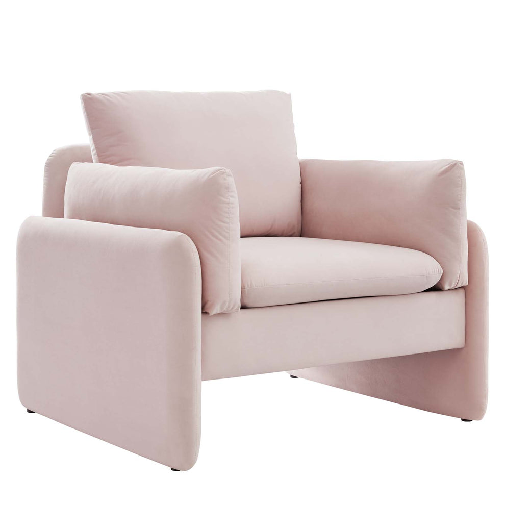 Modway Indicate Performance Velvet Armchair - EEI-5152 | Armchairs | Modishstore - 22
