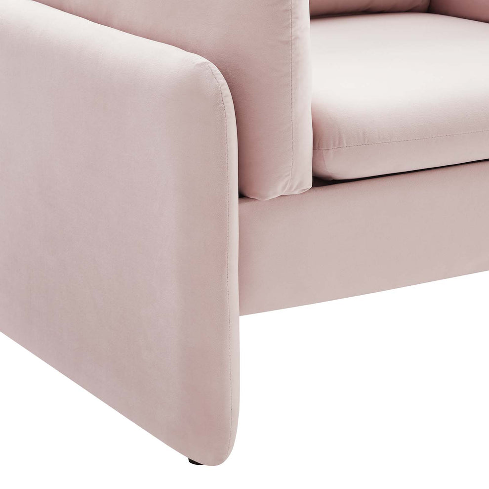 Modway Indicate Performance Velvet Armchair - EEI-5152 | Armchairs | Modishstore - 23