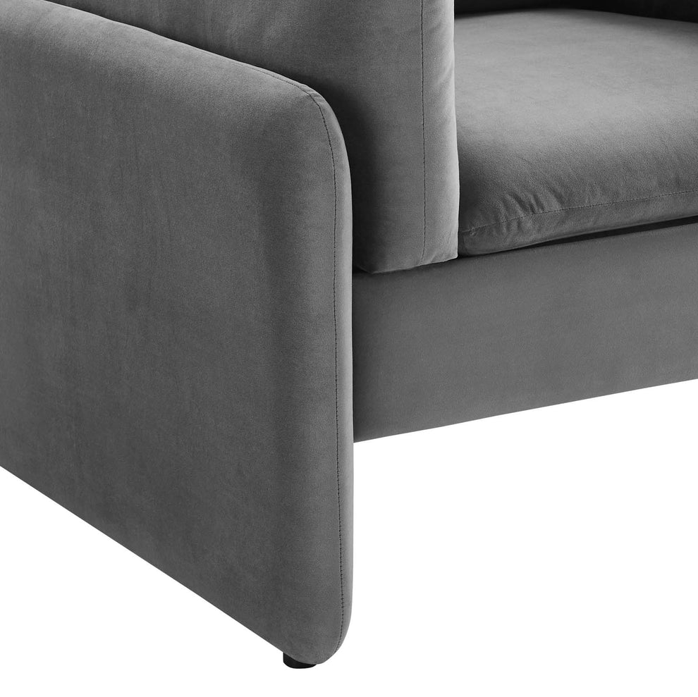 Modway Indicate Performance Velvet Armchair - EEI-5152 | Armchairs | Modishstore - 5