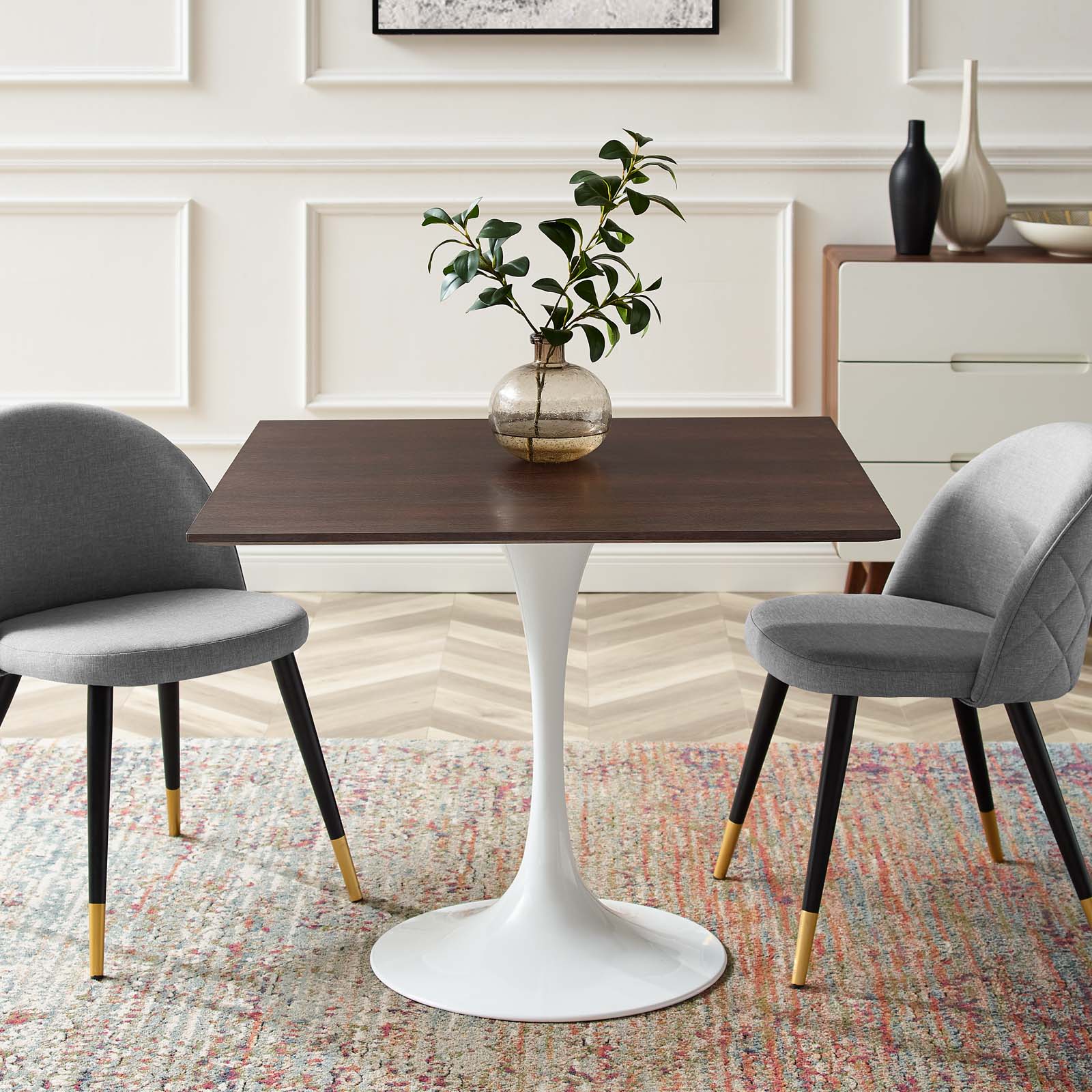 Modway Lippa 36" Square Dining Table - EEI-5165 | Dining Tables | Modishstore - 1