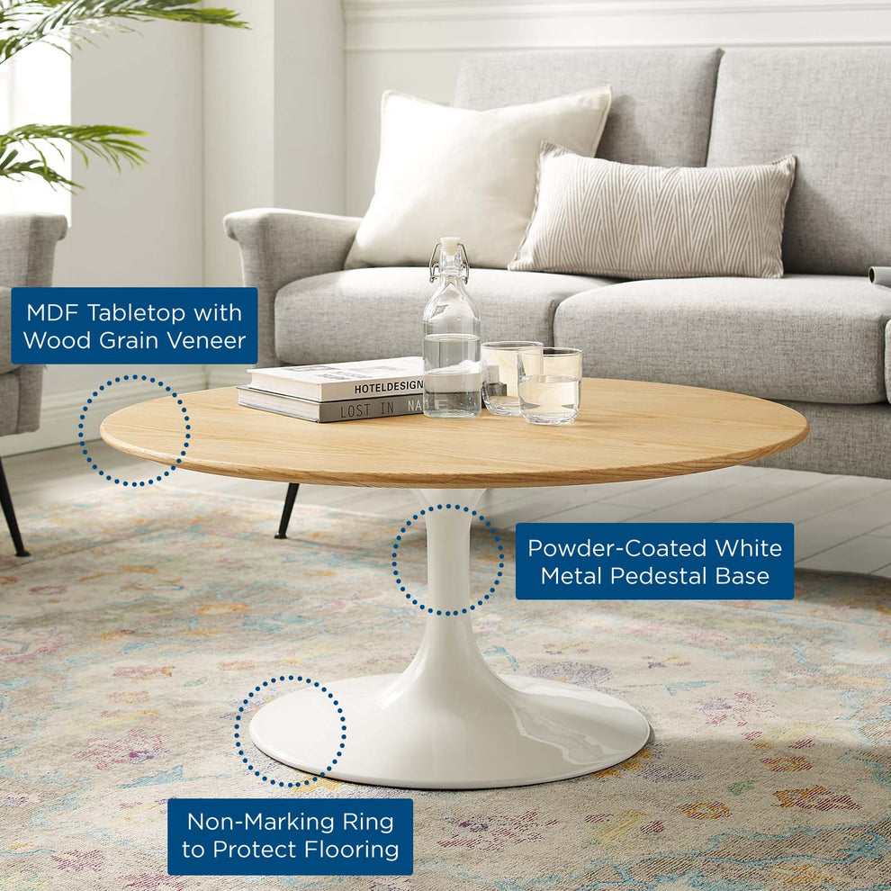 Modway Lippa 36" Coffee Table - EEI-5188 | Coffee Tables | Modishstore - 5