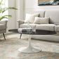 Modway Lippa 48" Oval Artificial Marble Coffee Table - EEI-5193 | Coffee Tables | Modishstore - 1