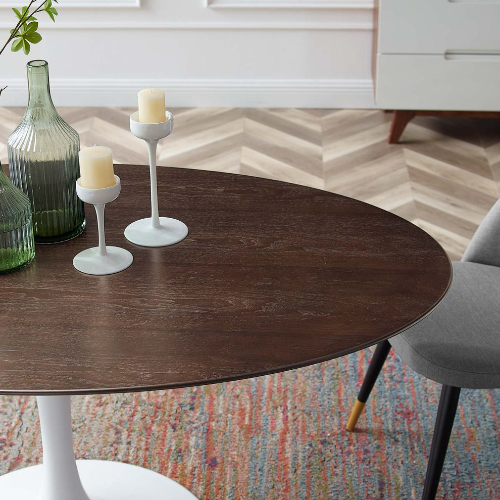 Modway Lippa 60" Oval Dining Table - EEI-5194 | Dining Tables | Modishstore - 7