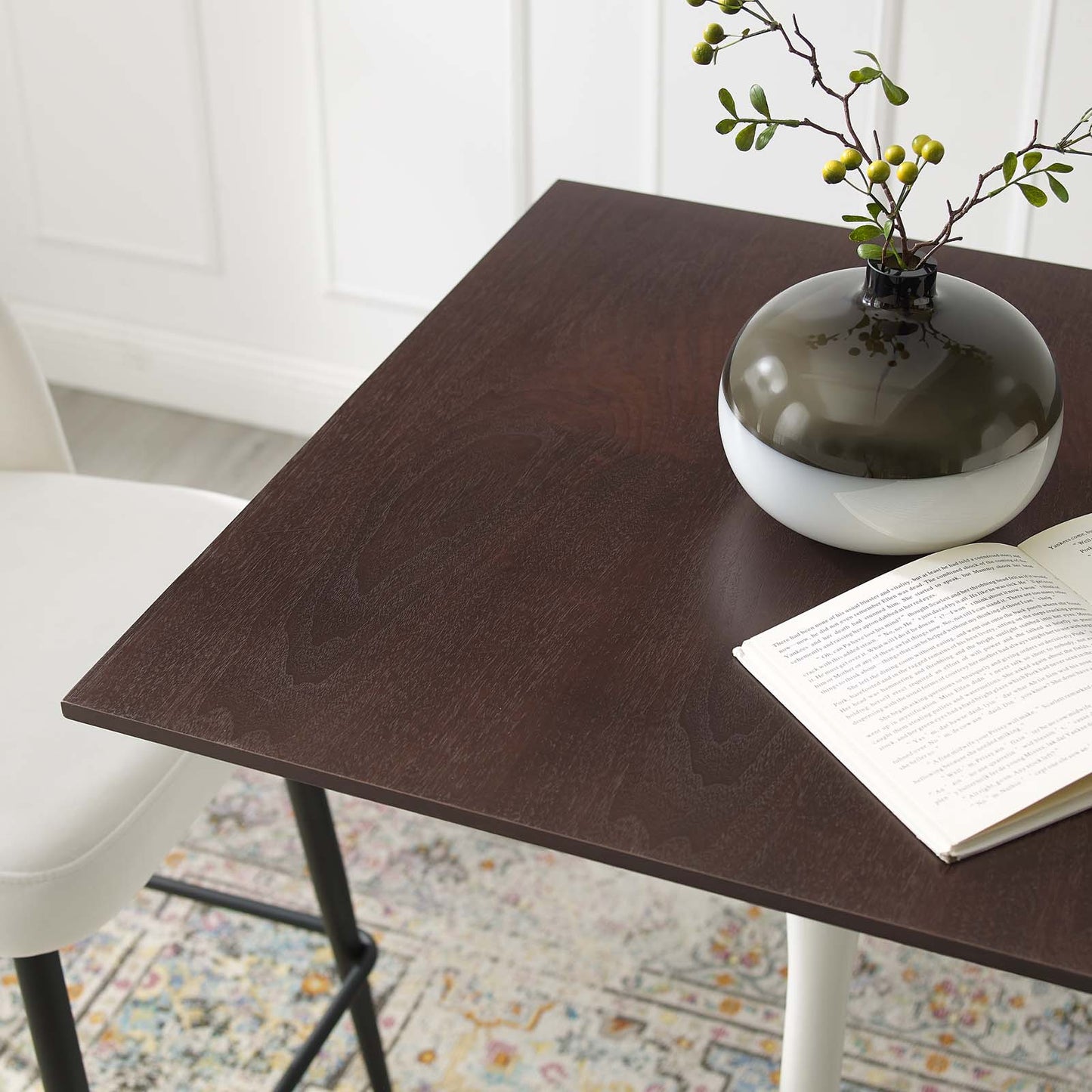 Modway Lippa 28" Square Bar Table - EEI-5201 | Bar Tables | Modishstore - 6