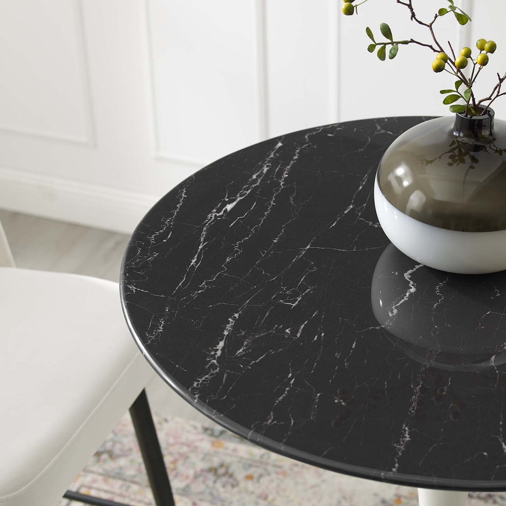 Modway Lippa 28" Artificial Marble Bar Table - EEI-5203 | Bar Tables | Modishstore - 6