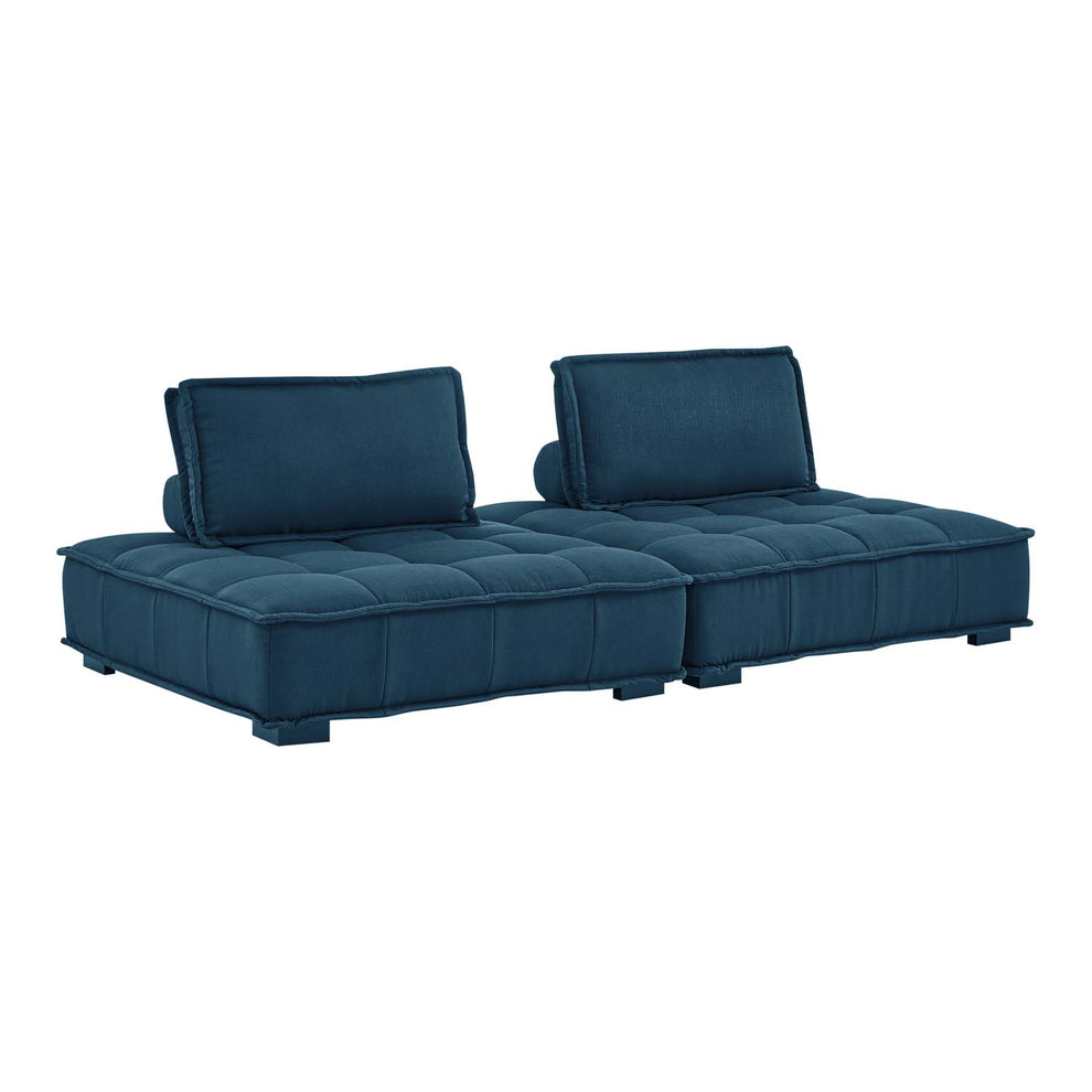 Modway Saunter Tufted Fabric Fabric 2-Piece Loveseat - EEI-5204 | Loveseats | Modishstore - 2