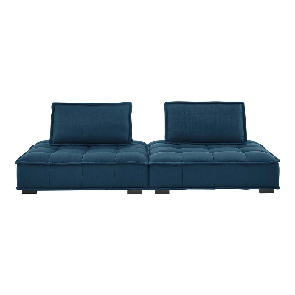 Modway Saunter Tufted Fabric Fabric 2-Piece Loveseat - EEI-5204 | Loveseats | Modishstore - 3