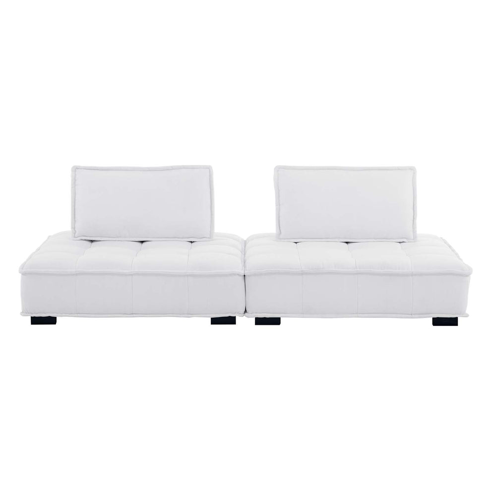 Modway Saunter Tufted Fabric Fabric 2-Piece Loveseat - EEI-5204 | Loveseats | Modishstore - 20