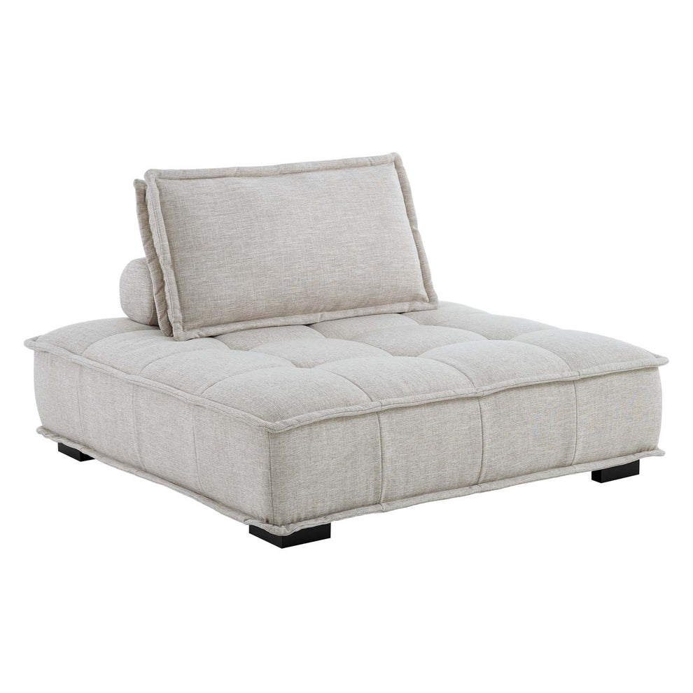 Modway Saunter Tufted Fabric Fabric 4-Piece Sectional Sofa - EEI-5208 | Sectional | Modishstore - 12