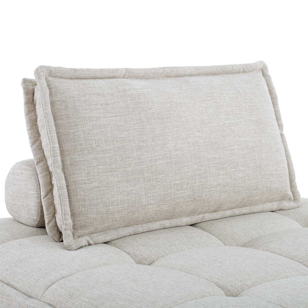 Modway Saunter Tufted Fabric Fabric 4-Piece Sectional Sofa - EEI-5208 | Sectional | Modishstore - 14