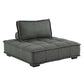 Modway Saunter Tufted Fabric Fabric 4-Piece Sectional Sofa | Sofas | Modishstore-20