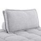 Modway Saunter Tufted Fabric Fabric 4-Piece Sectional Sofa | Sofas | Modishstore-32