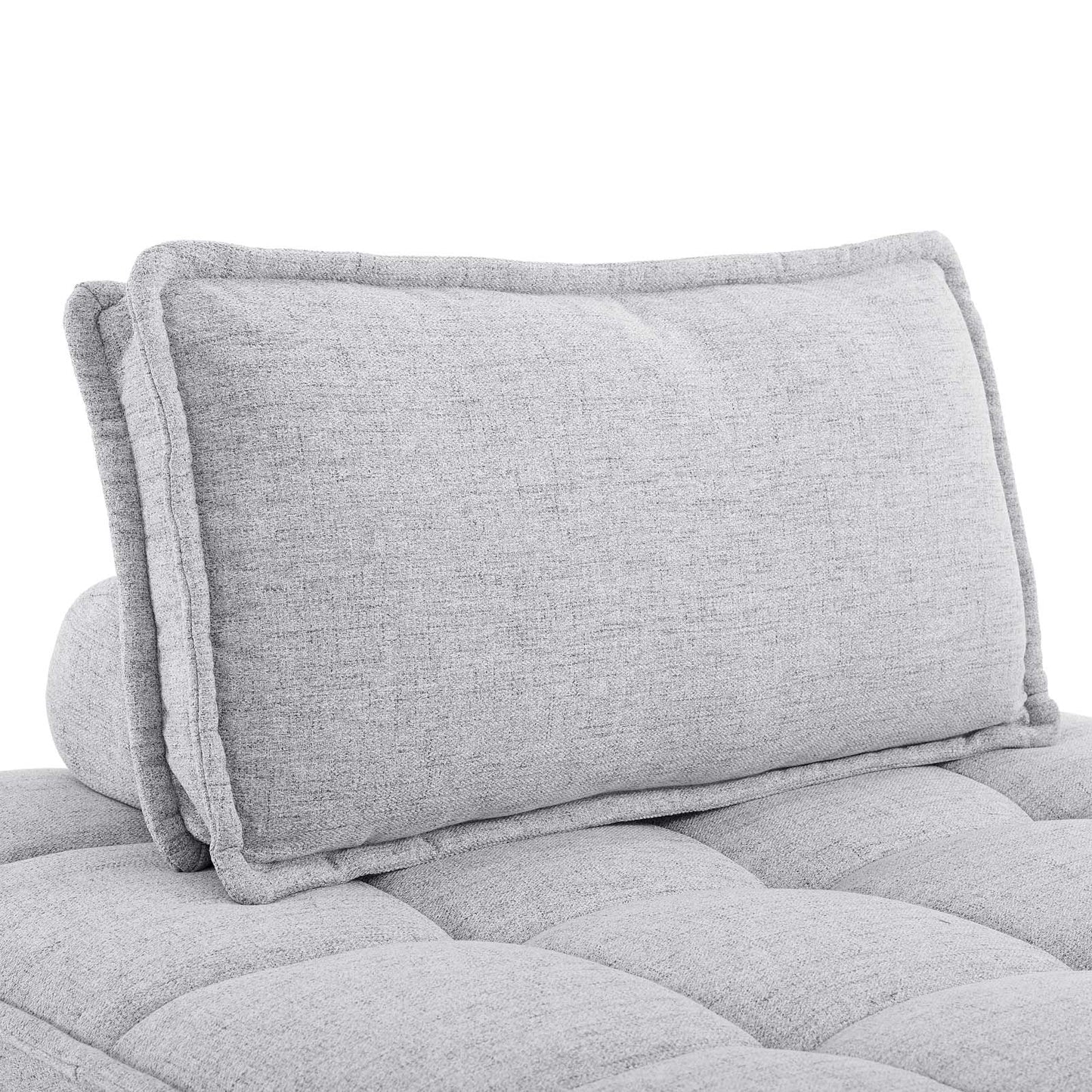 Modway Saunter Tufted Fabric Fabric 4-Piece Sectional Sofa | Sofas | Modishstore-32