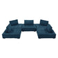 Modway Saunter Tufted Fabric Fabric 5-Piece Sectional Sofa | Sofas | Modishstore-2