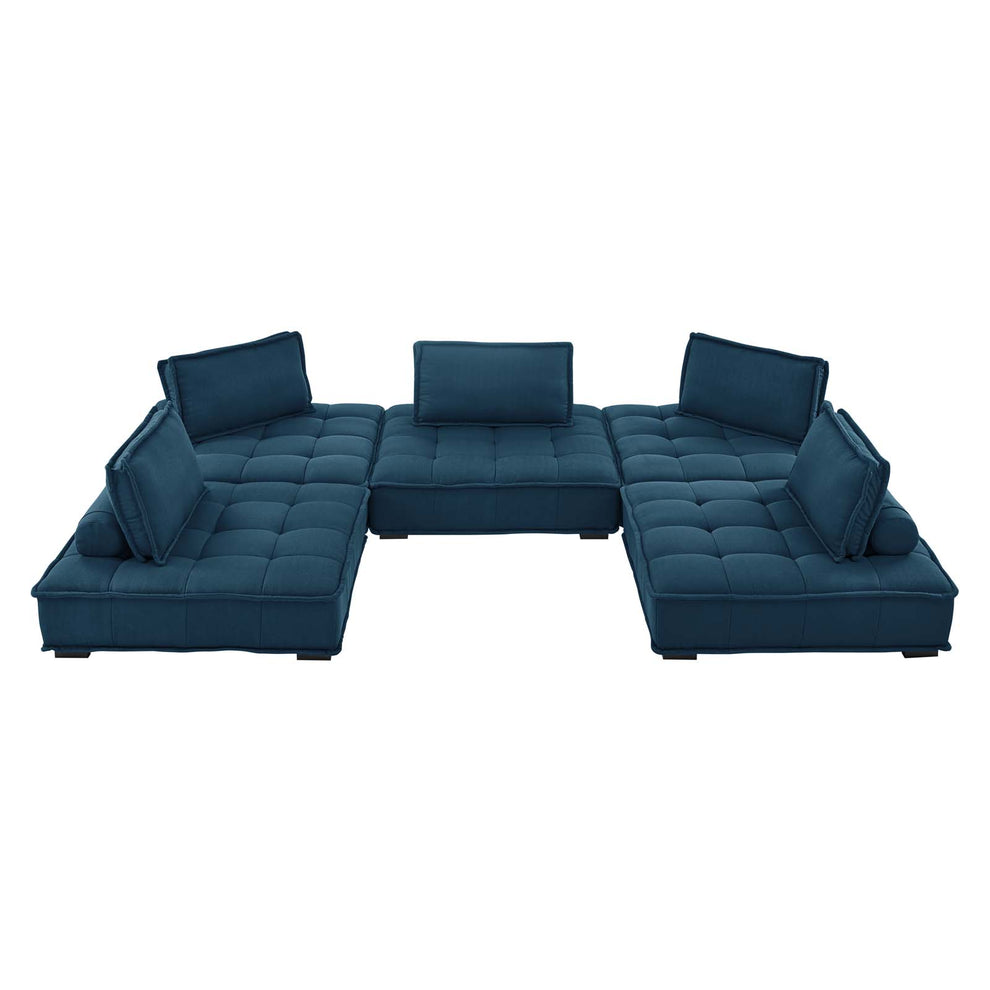 Modway Saunter Tufted Fabric Fabric 5-Piece Sectional Sofa - EEI-5210 | Sectional | Modishstore - 2