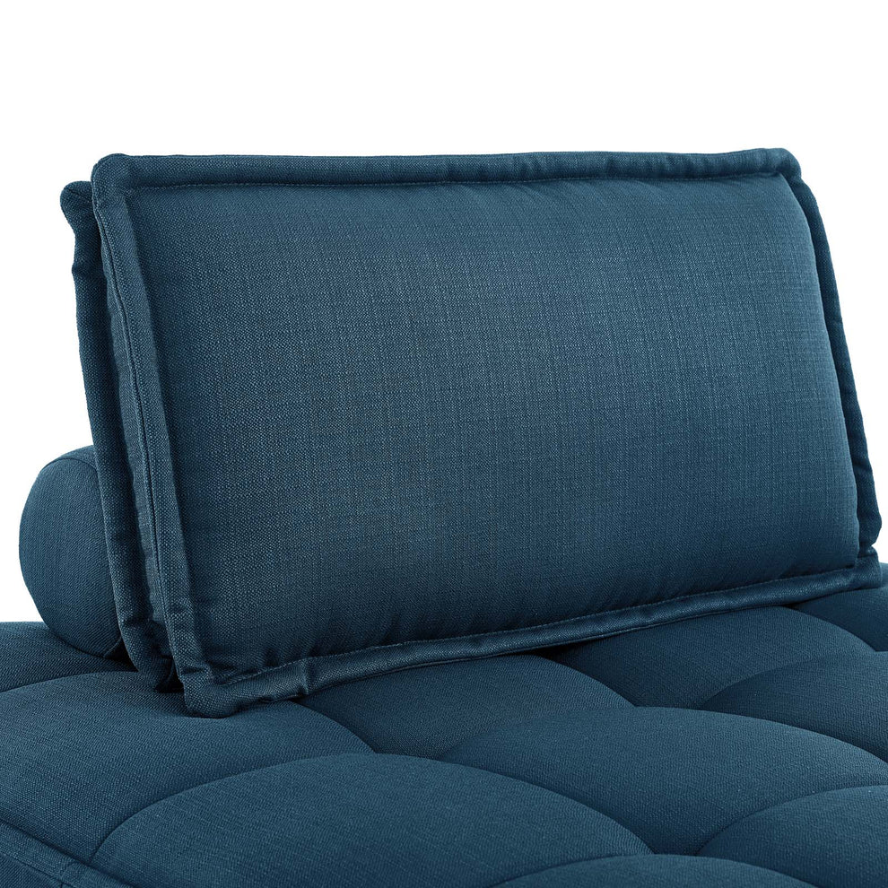 Modway Saunter Tufted Fabric Fabric 5-Piece Sectional Sofa - EEI-5210 | Sectional | Modishstore - 5