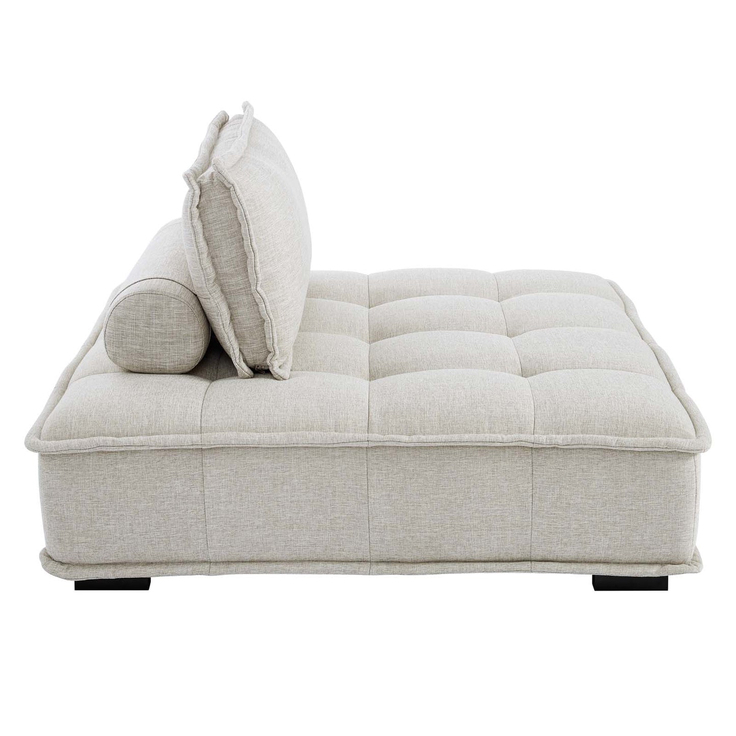 Modway Saunter Tufted Fabric Fabric 5-Piece Sectional Sofa | Sofas | Modishstore-11