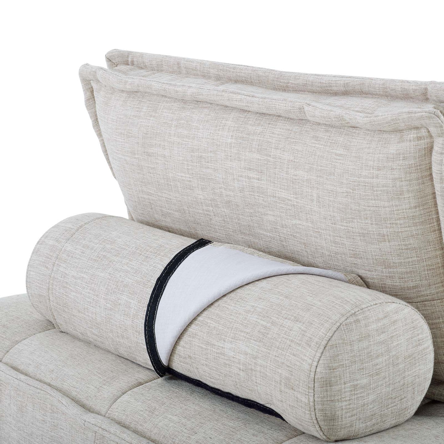 Modway Saunter Tufted Fabric Fabric 5-Piece Sectional Sofa | Sofas | Modishstore-13