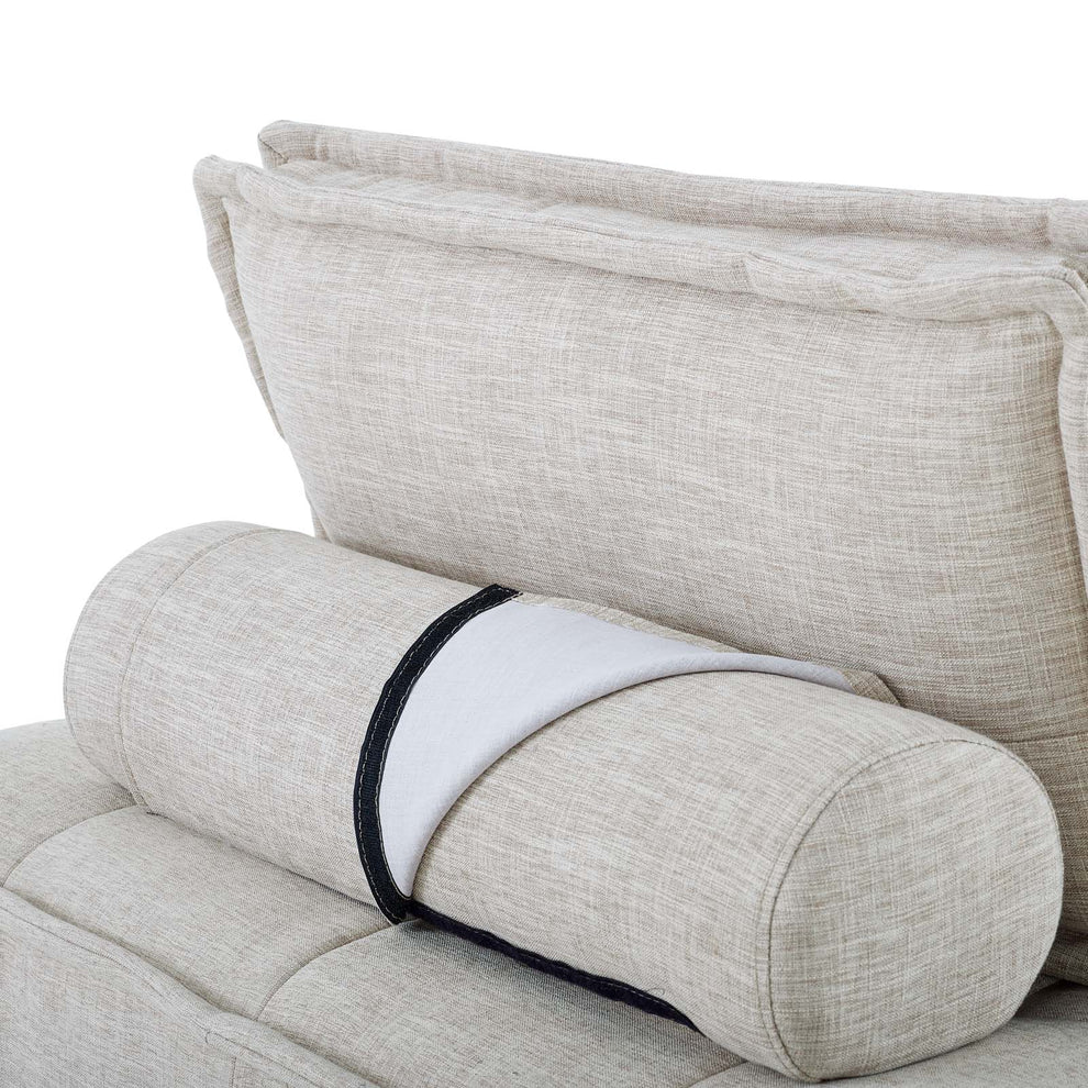 Modway Saunter Tufted Fabric Fabric 5-Piece Sectional Sofa - EEI-5210 | Sectional | Modishstore - 13
