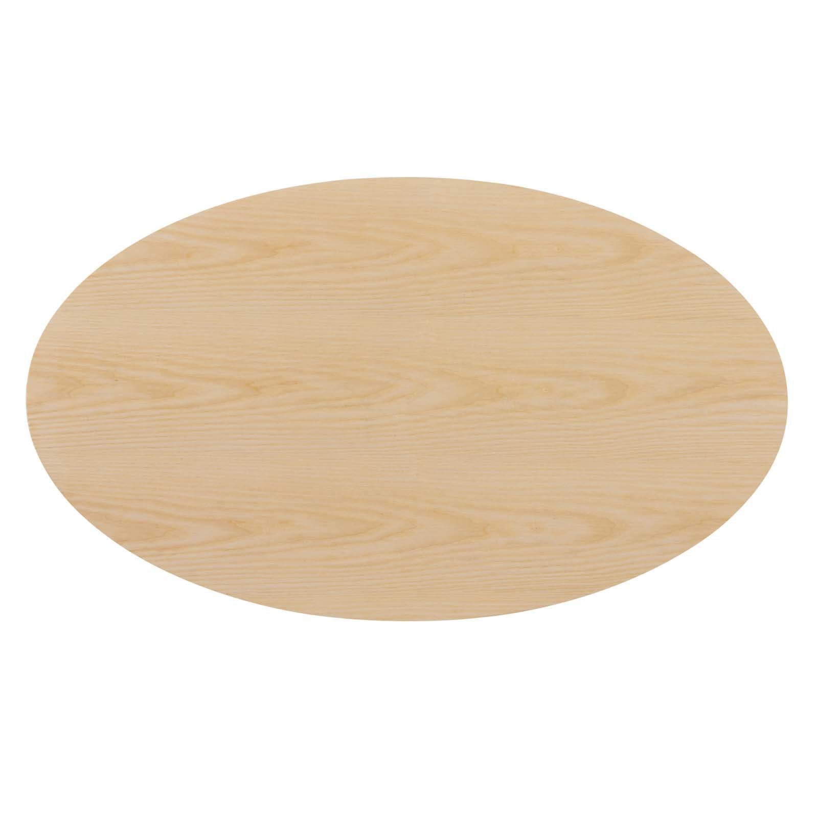 Lippa 48" Oval Wood Dining Table By Modway - EEI-5217 | Dining Tables | Modishstore - 3