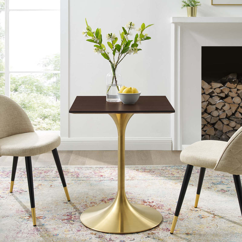 Modway Lippa 24" Square Wood Dining Table - EEI-5218 | Dining Tables | Modishstore - 1