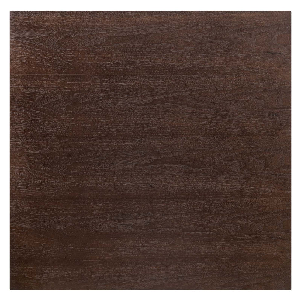 Modway Lippa 36" Square Wood Dining Table - EEI-5222 | Dining Tables | Modishstore - 3