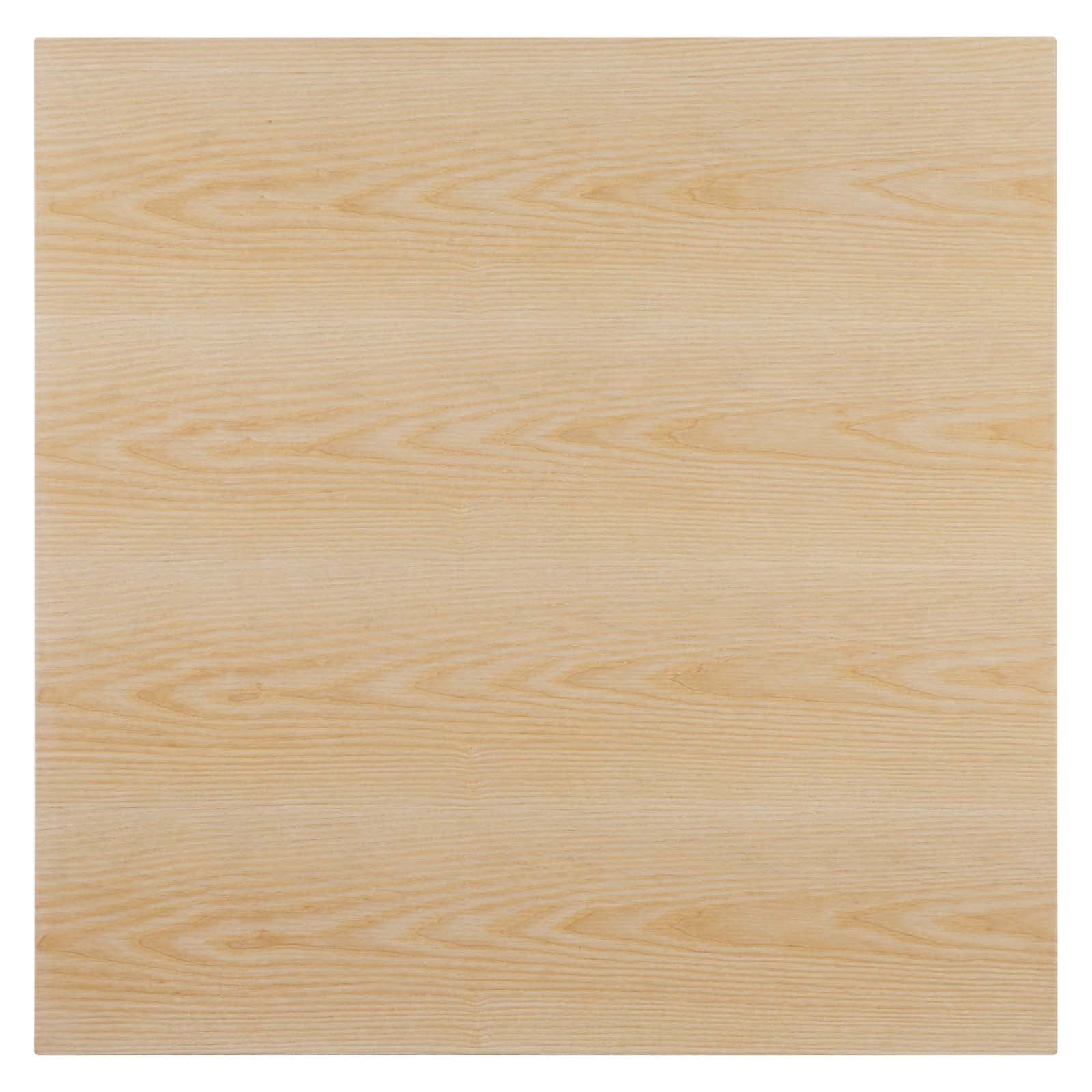 Modway Lippa 36" Square Wood Dining Table - EEI-5223 | Dining Tables | Modishstore - 3