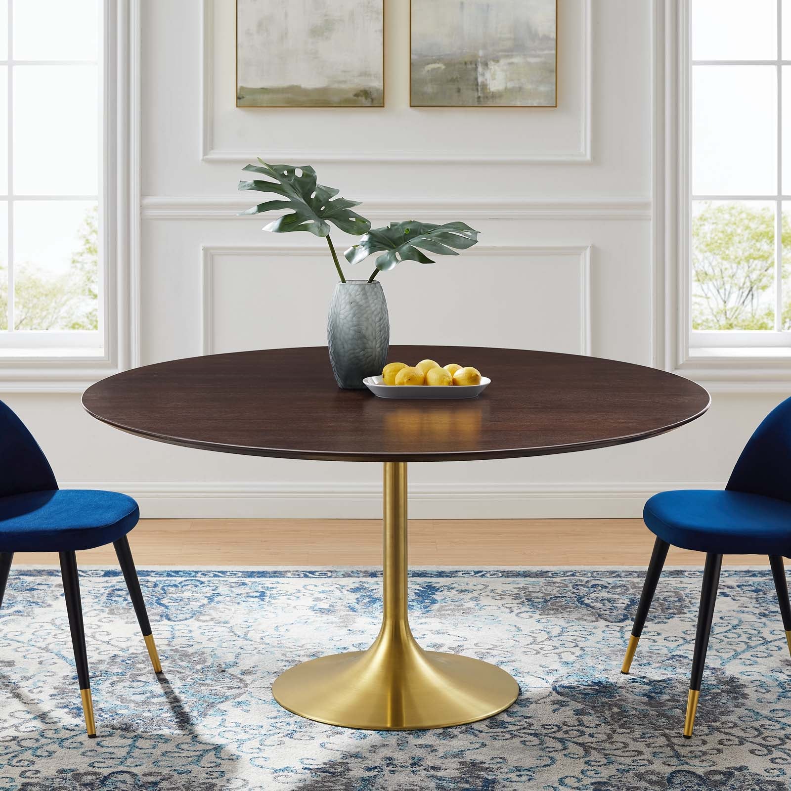 Modway Lippa 60" Wood Dining Table - EEI-5232 | Dining Tables | Modishstore - 1