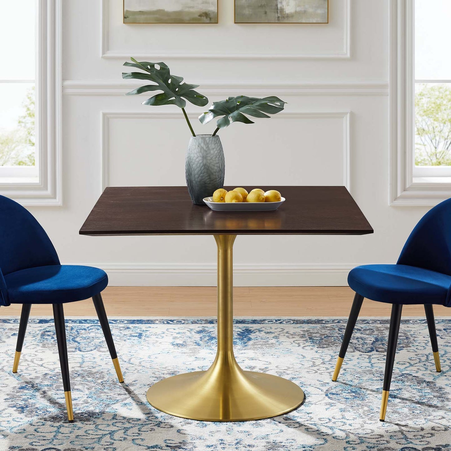 Modway Lippa 40" Square Wood Dining Table - EEI-5234 | Dining Tables | Modishstore - 1
