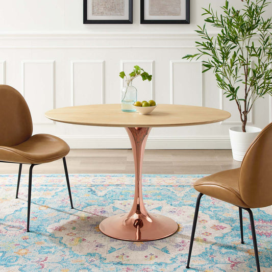 Lippa 47" Oval Wood Dining Table By Modway - EEI-5250 | Dining Tables | Modishstore