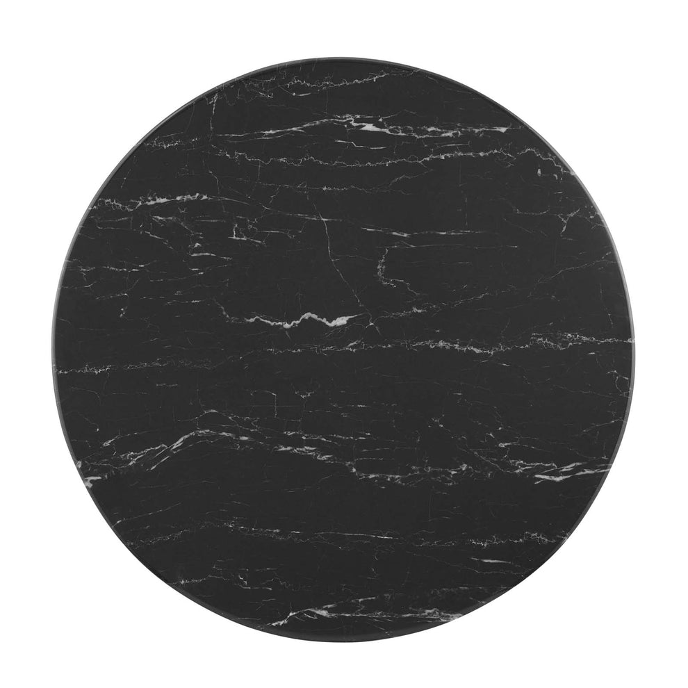 Lippa 28" Artificial Marble Dining Table By Modway - EEI-5257 | Dining Tables | Modishstore - 3