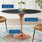Lippa 48" Oval Artificial Marble Dining Table By Modway - EEI-5260 | Dining Tables | Modishstore - 5