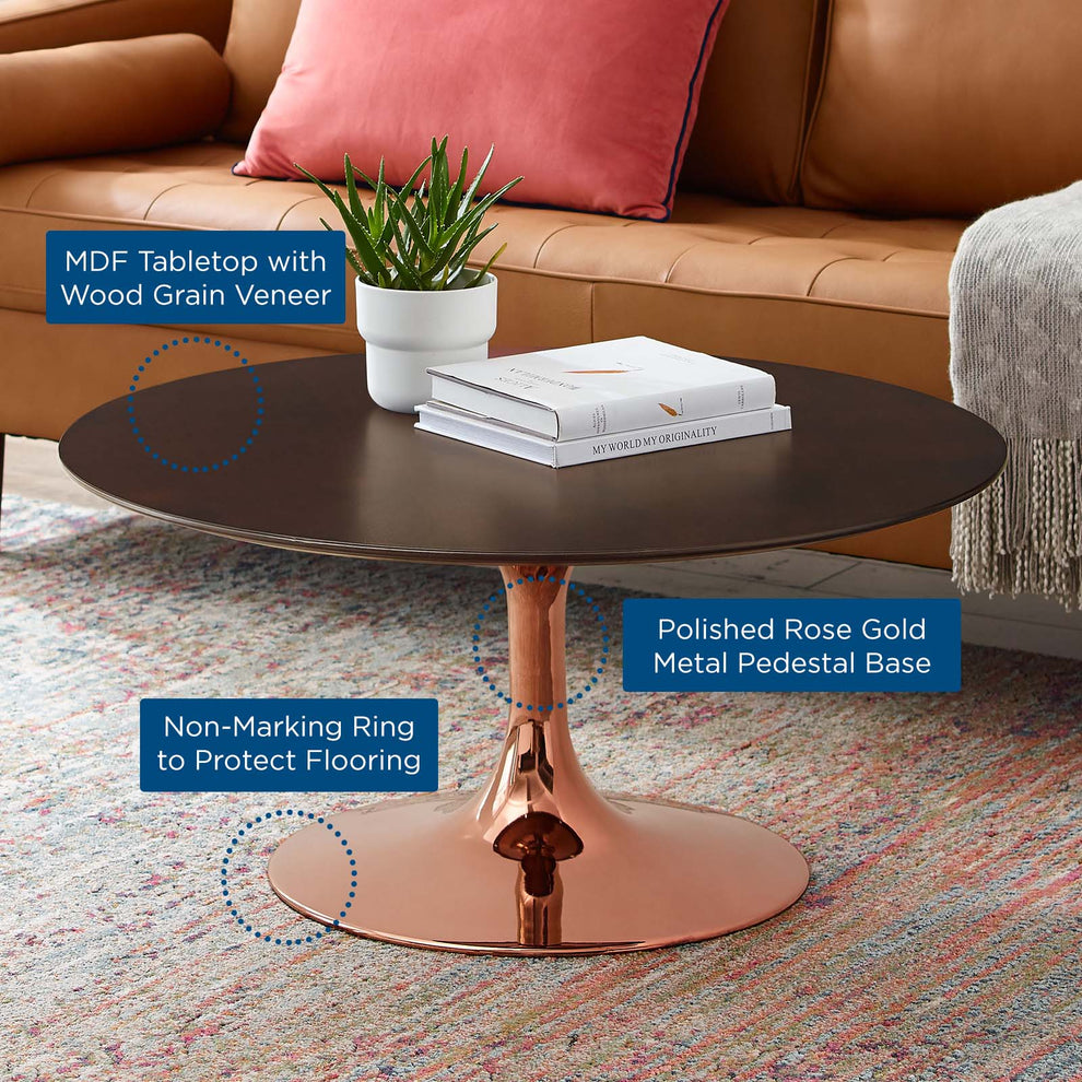 Lippa 36" Wood Coffee Table By Modway - EEI-5277 | Coffee Tables | Modishstore - 5